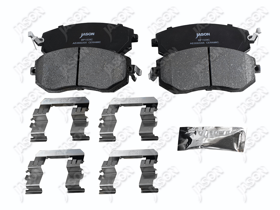 JS-BP1539C — BALATAS DE FRENO DELANTERO CERAMICA SUBARU IMPREZA 2011-2016