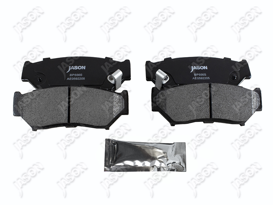 BALATAS DE FRENO DELANTERO SEMIMETALICA CHEVROLET TRACKER 1999-2004