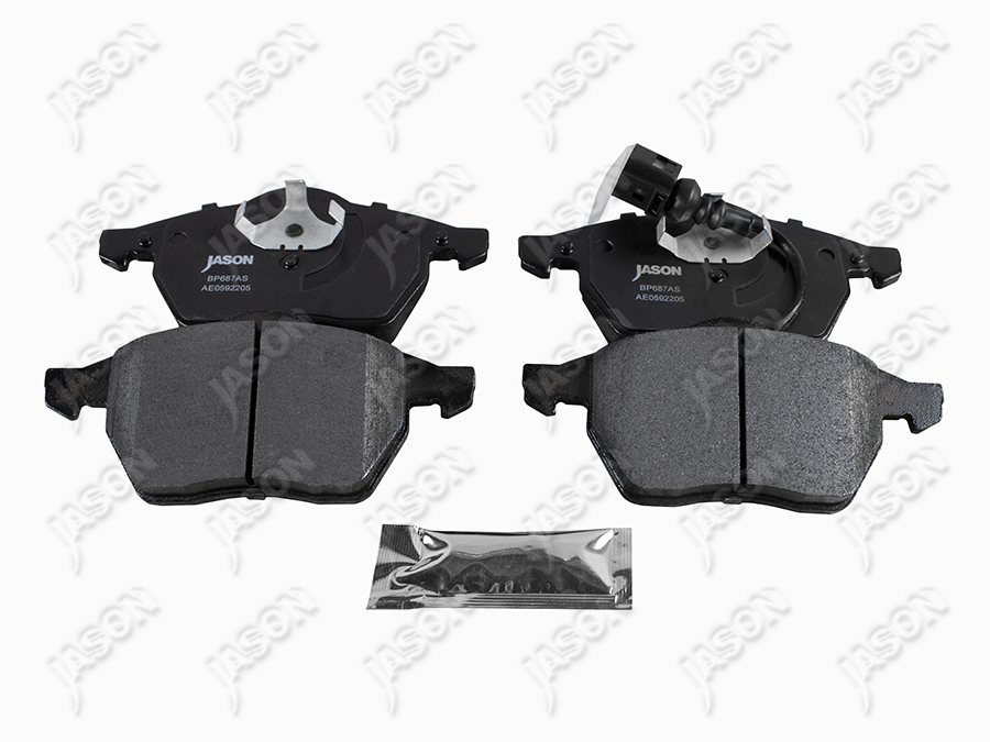 BALATAS DE FRENO DELANTERO SEMIMETALICA AUDI A3 1999-2003