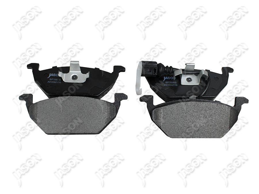 JS-BP768AS — BALATAS PARA FRENOS DE DISCO SEMI-METALICA AUDI A3 1999-2003