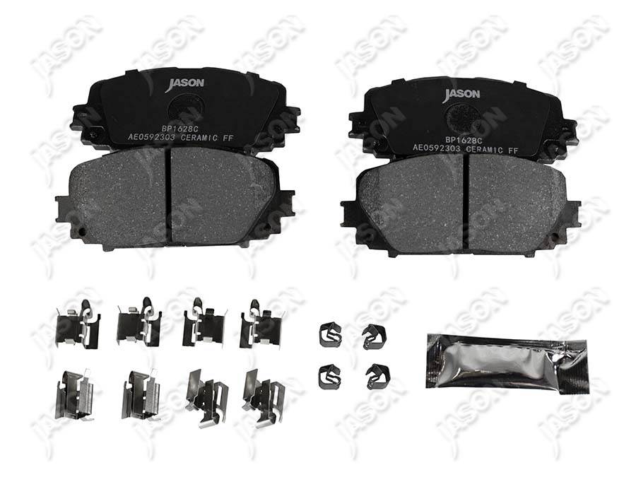 BALATA DE FRENO DELANTERO CERAMICA TOYOTA YARIS 2014-2016
