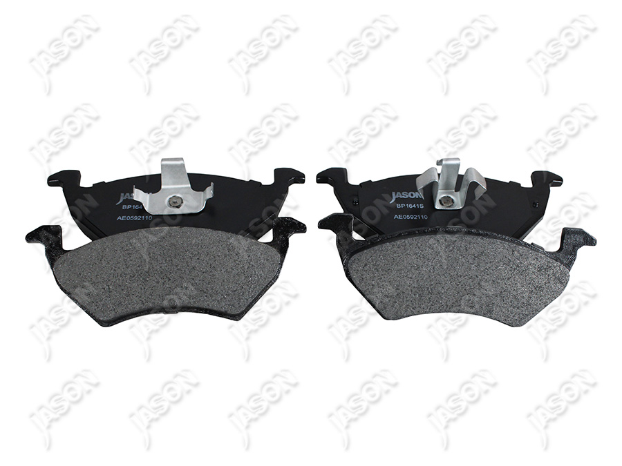 JS-BP1641S — BALATAS PARA FRENOS DE DISCO SEMI-METALICA VOLKSWAGEN GOL 2012-2020