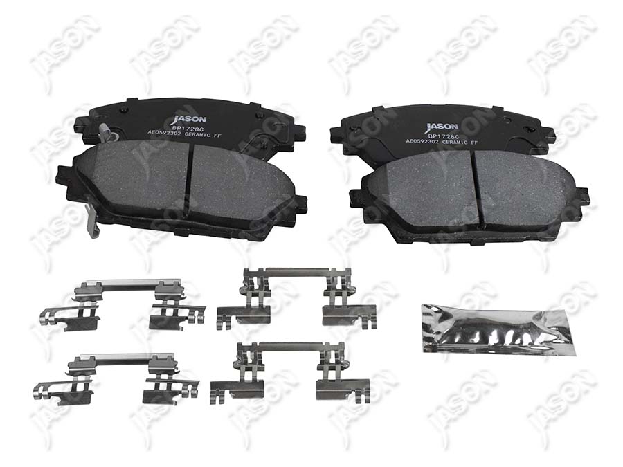 JS-BP1728C — BALATA DE FRENO DELANTERO CERAMICA MAZDA 3 2014-2018