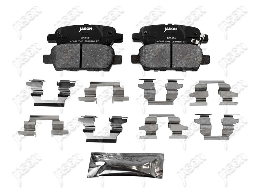 JS-BP905C — BALATA DE FRENO DELANTERO CERAMICA NISSAN ALTIMA 2002-2006