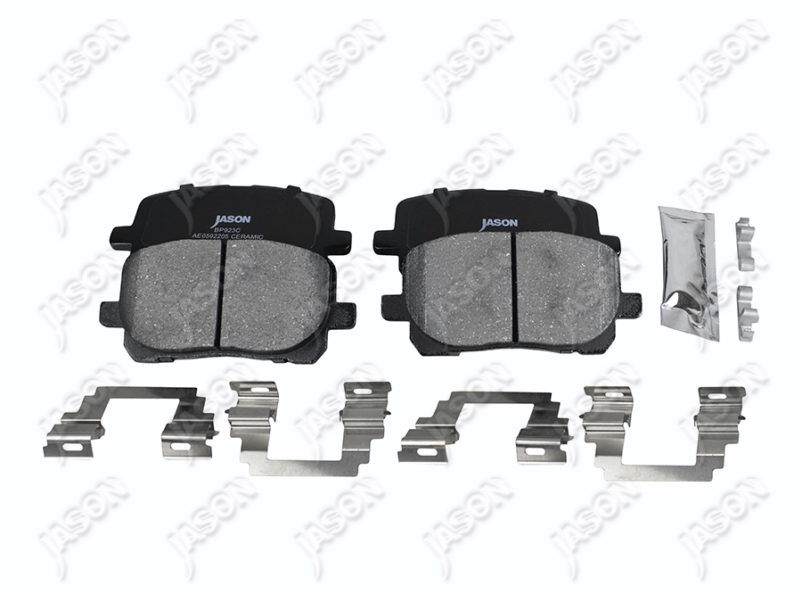 BALATAS DE FRENO DELANTERO CERAMICA TOYOTA COROLLA 2003-2008