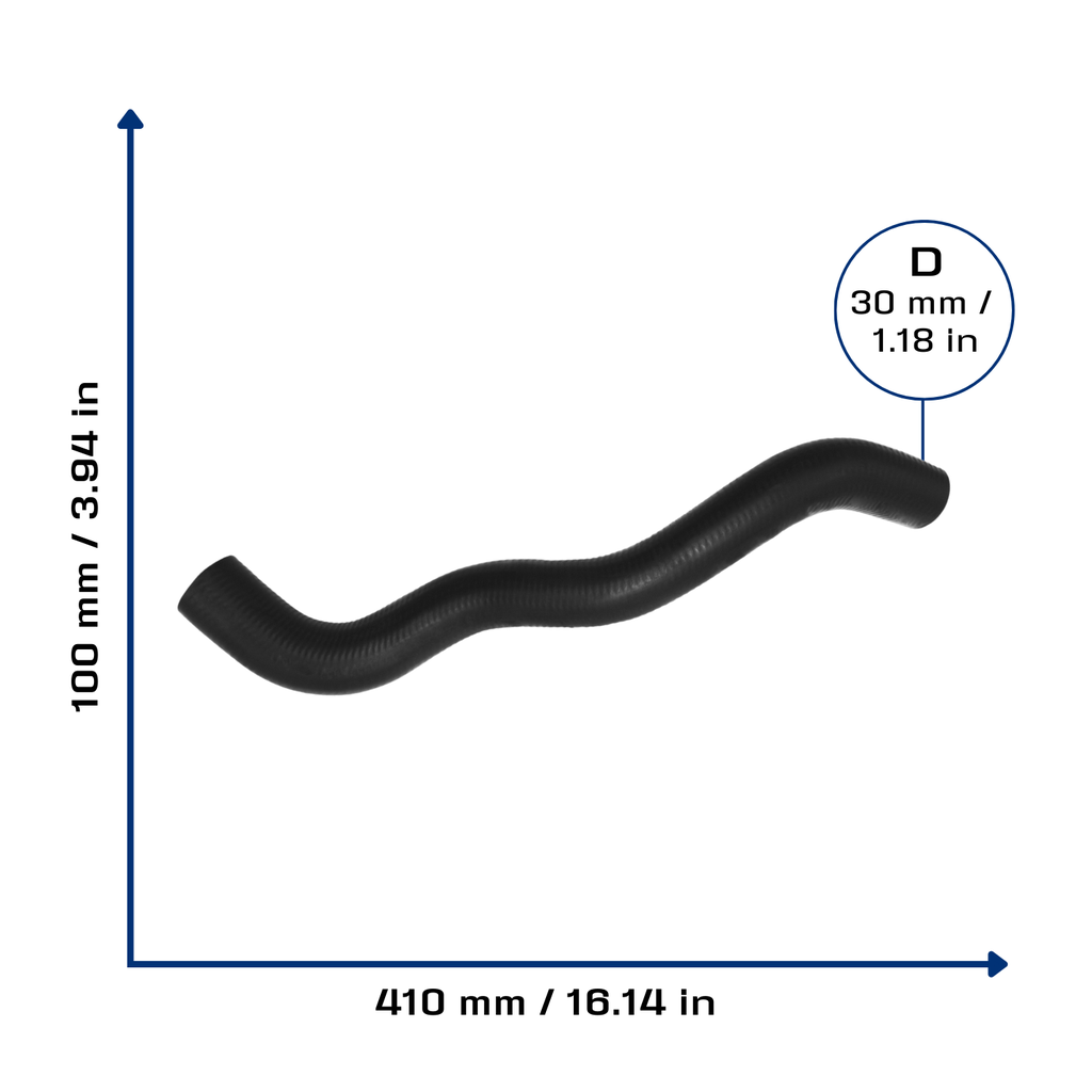 CA-5096 — Manguera Radiador CAUPLAS 5096