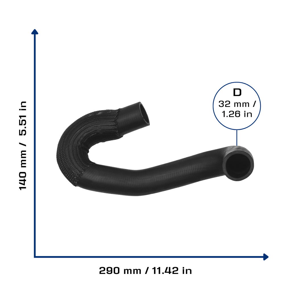 CA-4778 — Manguera Radiador CAUPLAS 4778