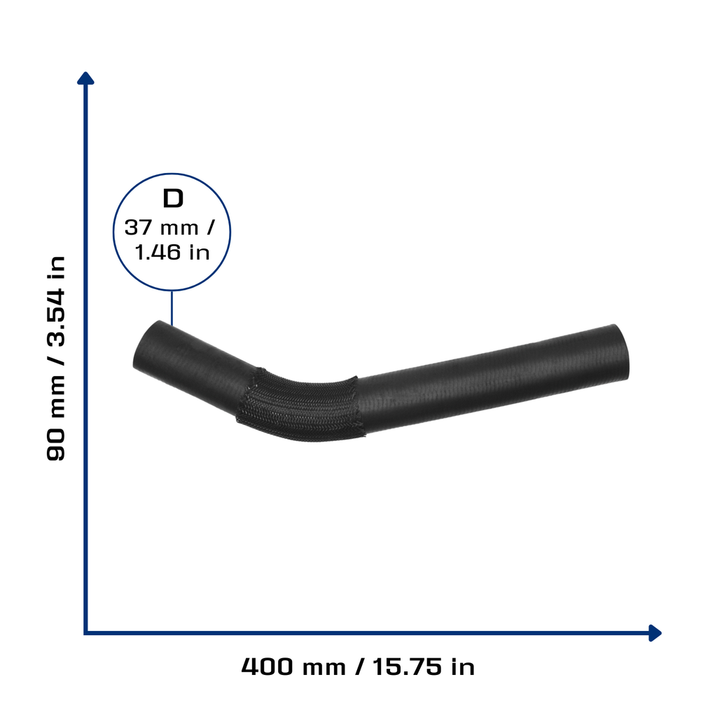 CA-7811 — Manguera Radiador CAUPLAS 7811