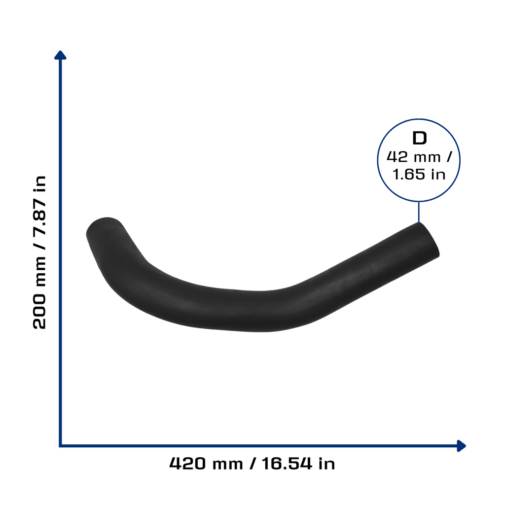 CA-5018 — Manguera Radiador CAUPLAS 5018