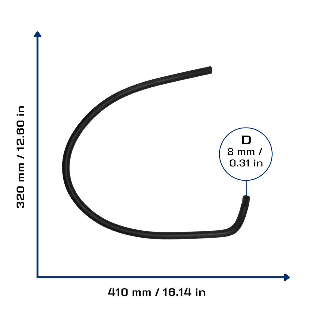 CA-6628 — Manguera Combustible CAUPLAS 6628