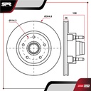 DISCO DEL. FORD EXPLORER V6 5.0L GAS 2001-2001 (DELANTERO)