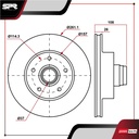 DISCO DEL. MAZDA B2300 L4 2.3L GAS 1995-2010 (VENTILADO)
