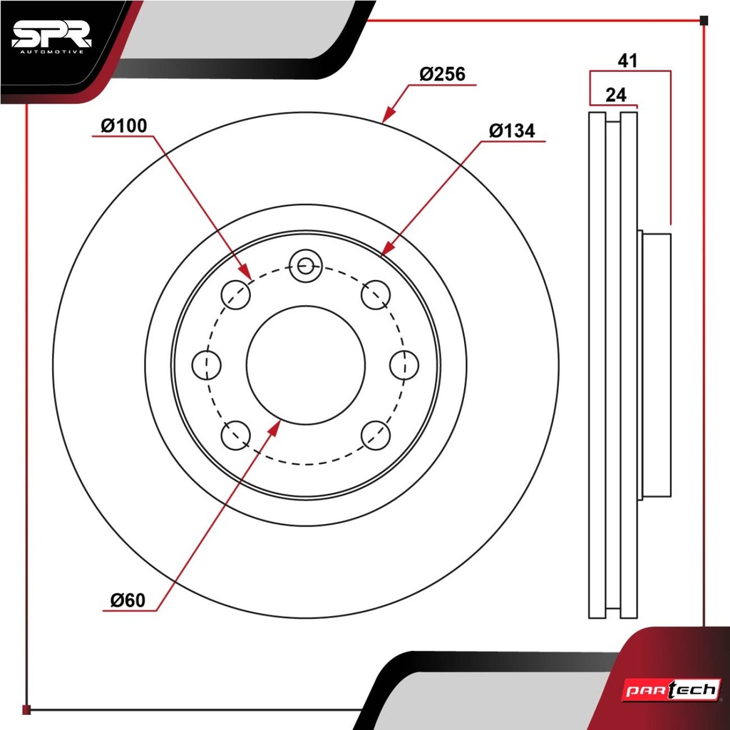 PA-DP-09059 — DISCO DEL. CHEVROLET ASTRA L4 1.8L GAS 2000-2003 (VENTILADO)