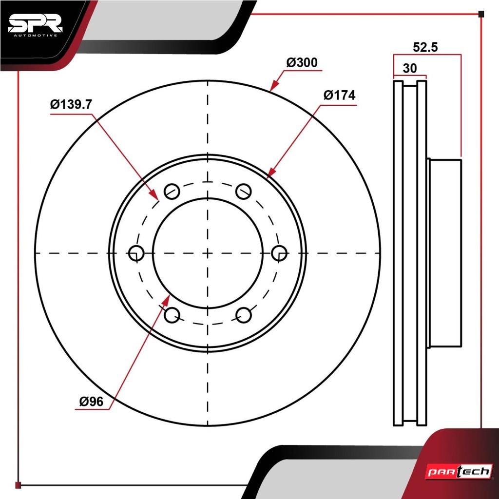 DISCO DEL. HYUNDAI H100 L4 2.5L DIESEL 2010-2013 (VENTILADO)