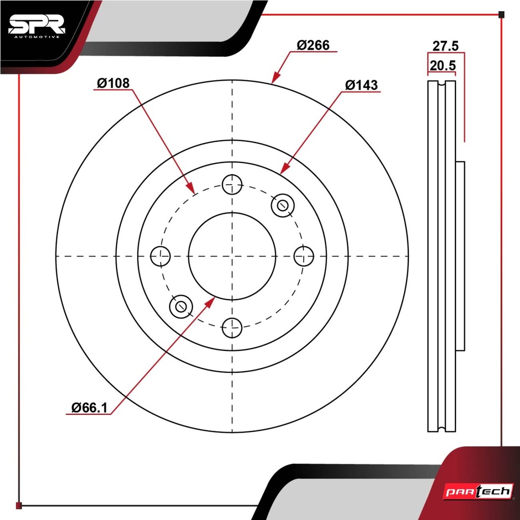 DISCO DEL. PEUGEOT 206 L4 1.6L GAS 2001-2007