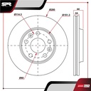 DISCO DEL. RENAULT DUSTER L4 2.0L GAS 2013-2020 (VENTILADO)