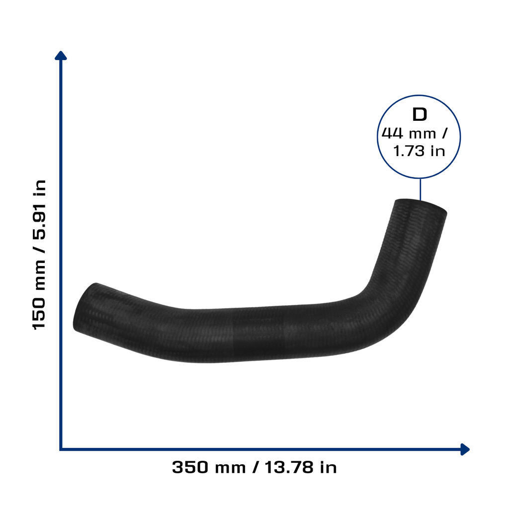 CA-5061 — Manguera Radiador CAUPLAS 5061