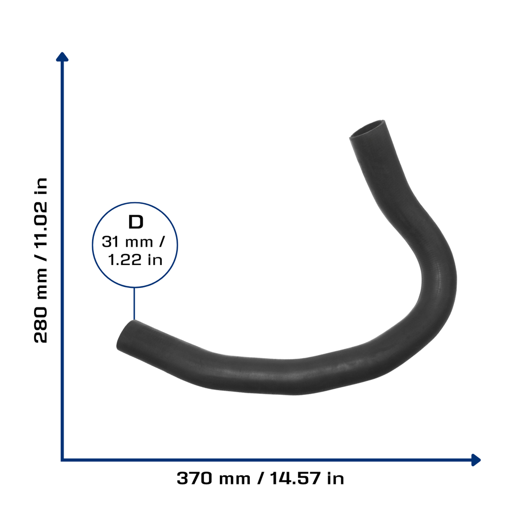 CA-5330 — Manguera Radiador CAUPLAS 5330