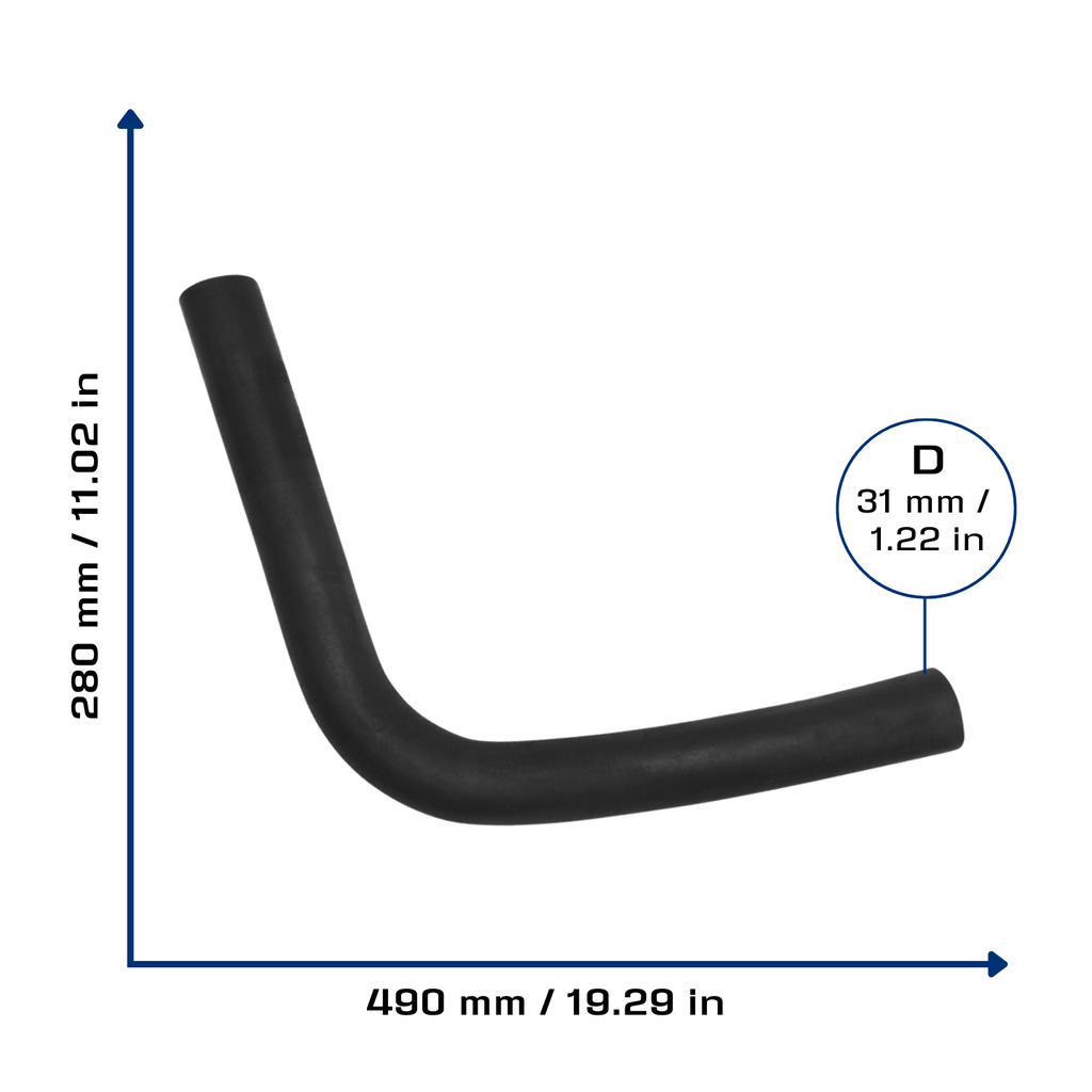 CA-4799 — Manguera Radiador CAUPLAS 4799