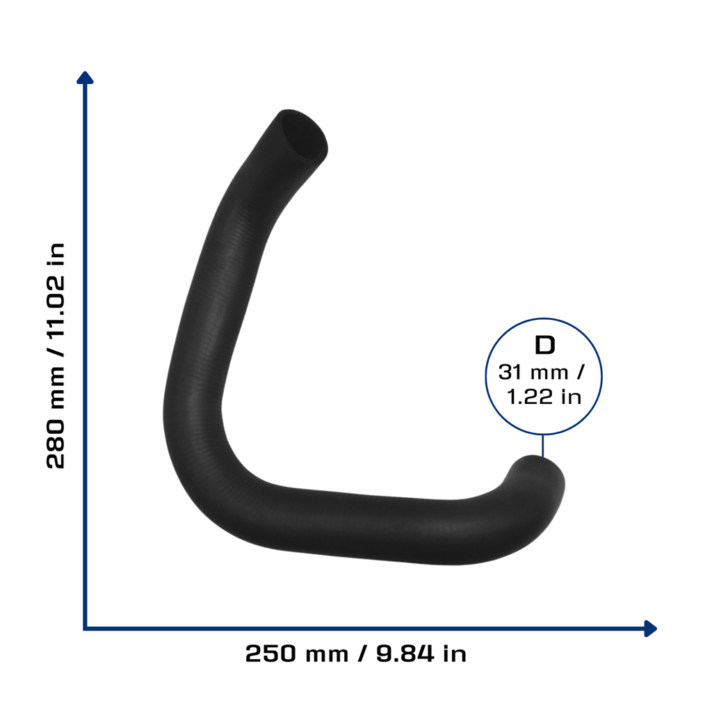 CA-5246 — Manguera Radiador CAUPLAS 5246