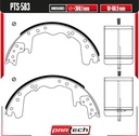 BALATAS DE TAMBOR TRAS. DODGE RAM 2500 V8 5.2 GAS 1999-2001