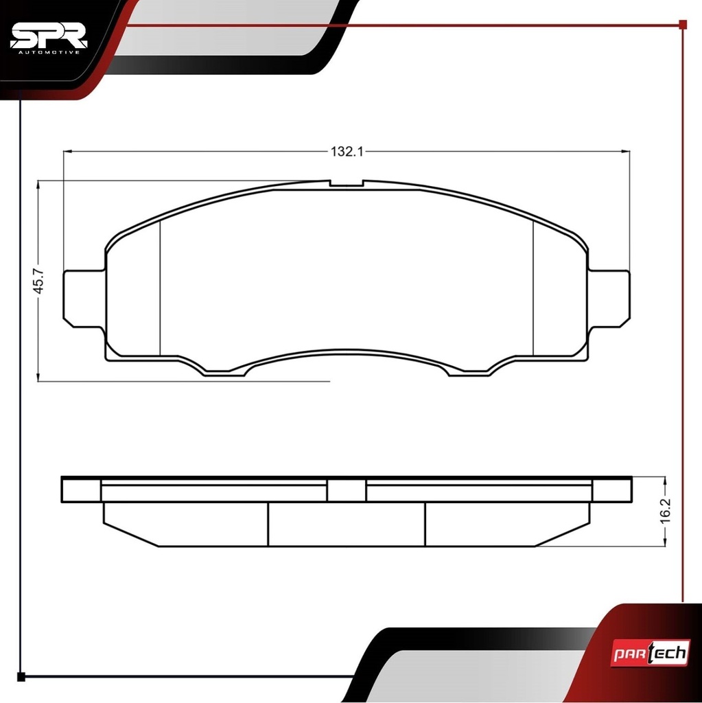 PASTILLAS DE FRENOS DEL. FORD IKON L4 1.6 GAS 2011-2015