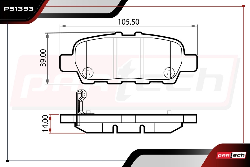 PASTILLAS DE FRENOS TRAS. NISSAN JUKE L4 1.6 GAS 2011-2017