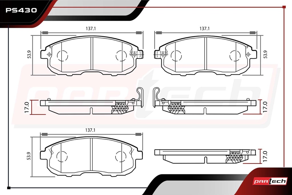 PASTILLAS DE FRENOS DEL. NISSAN ALTIMA L4 2.4L GAS 1998-2001