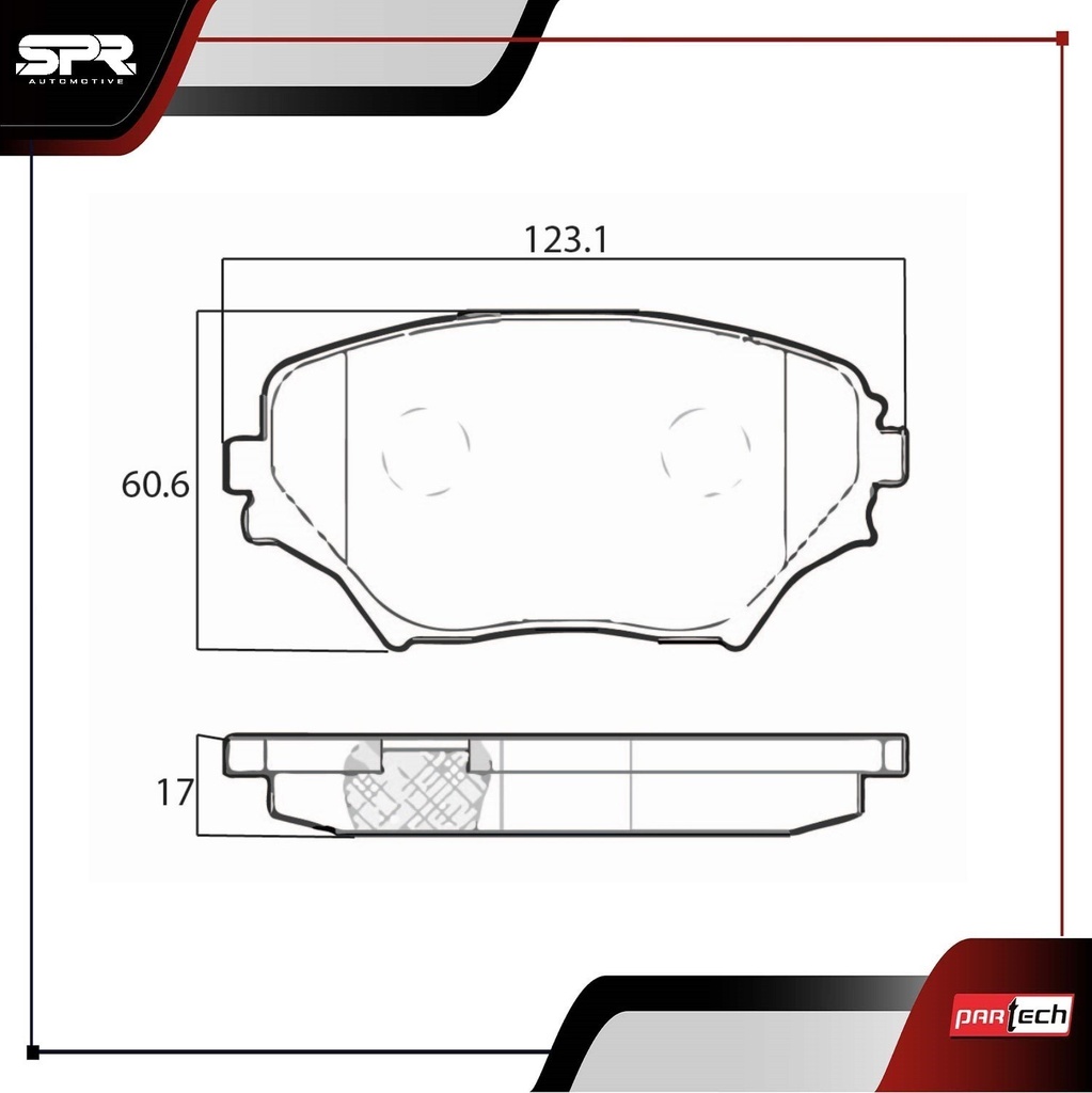PASTILLAS DE FRENOS DEL. TOYOTA RAV4 L4 2.0 GAS 2001-2003