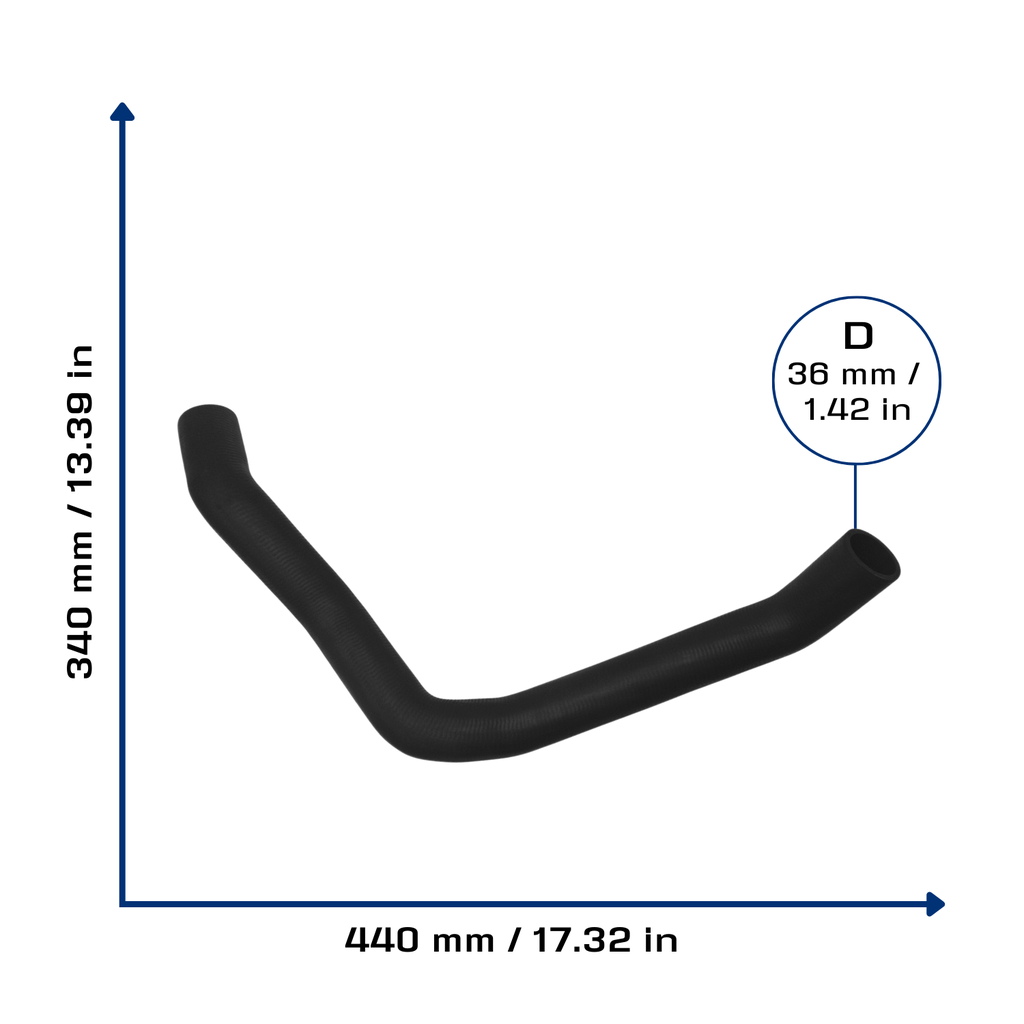 CA-5399 — Manguera Radiador CAUPLAS 5399
