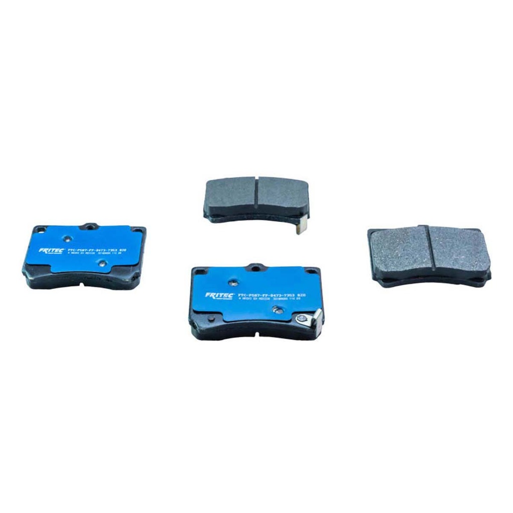 Pastilla para freno de disco Fritec. Formula Semimetallic Azul. Delantera Fritec M-7353-Z