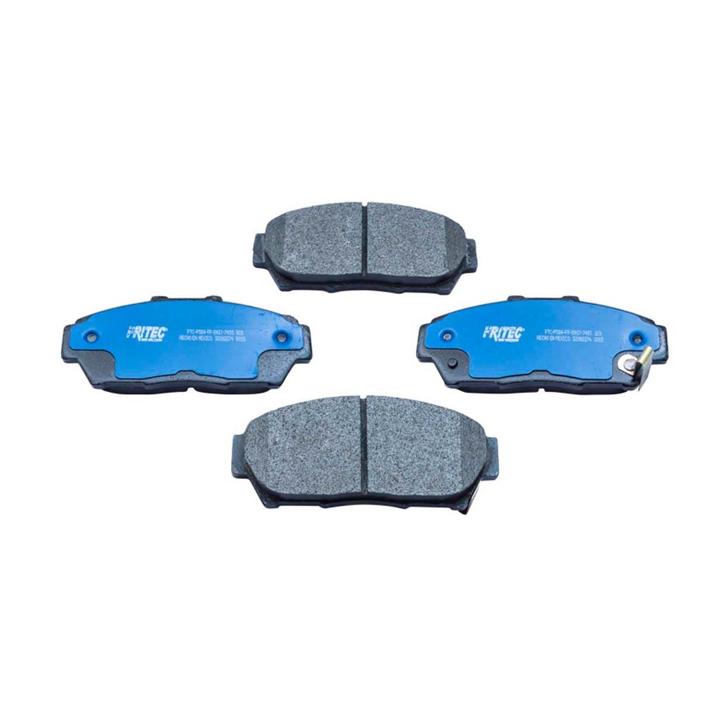 Pastilla para freno de disco Fritec. Formula Semimetallic Azul. Delantera Fritec M-7493-Z