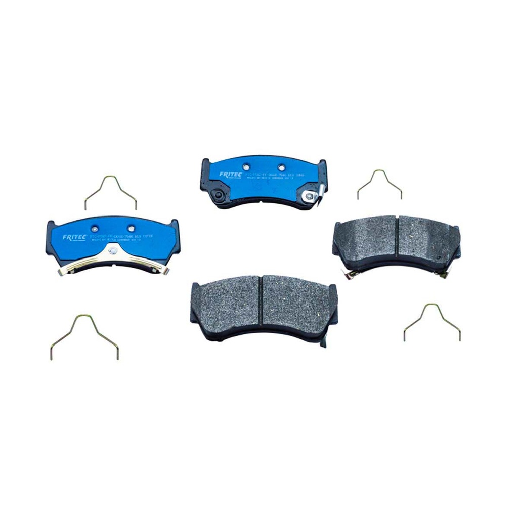 Pastilla para freno de disco Fritec. Formula Semimetallic Azul. Delantera Fritec M-7546-Z