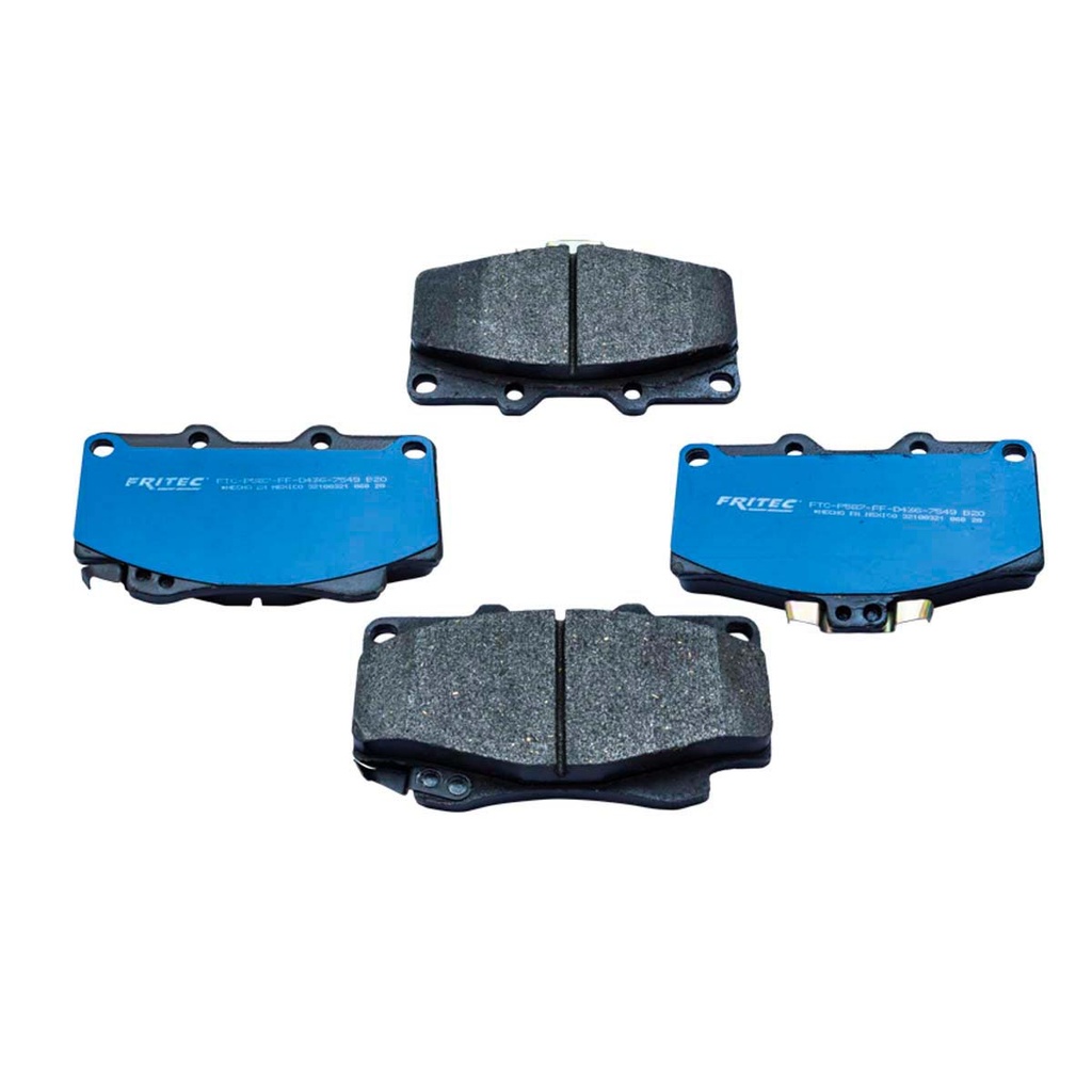 Pastilla para freno de disco Fritec. Formula Semimetallic Azul. Delantera Fritec M-7549-Z