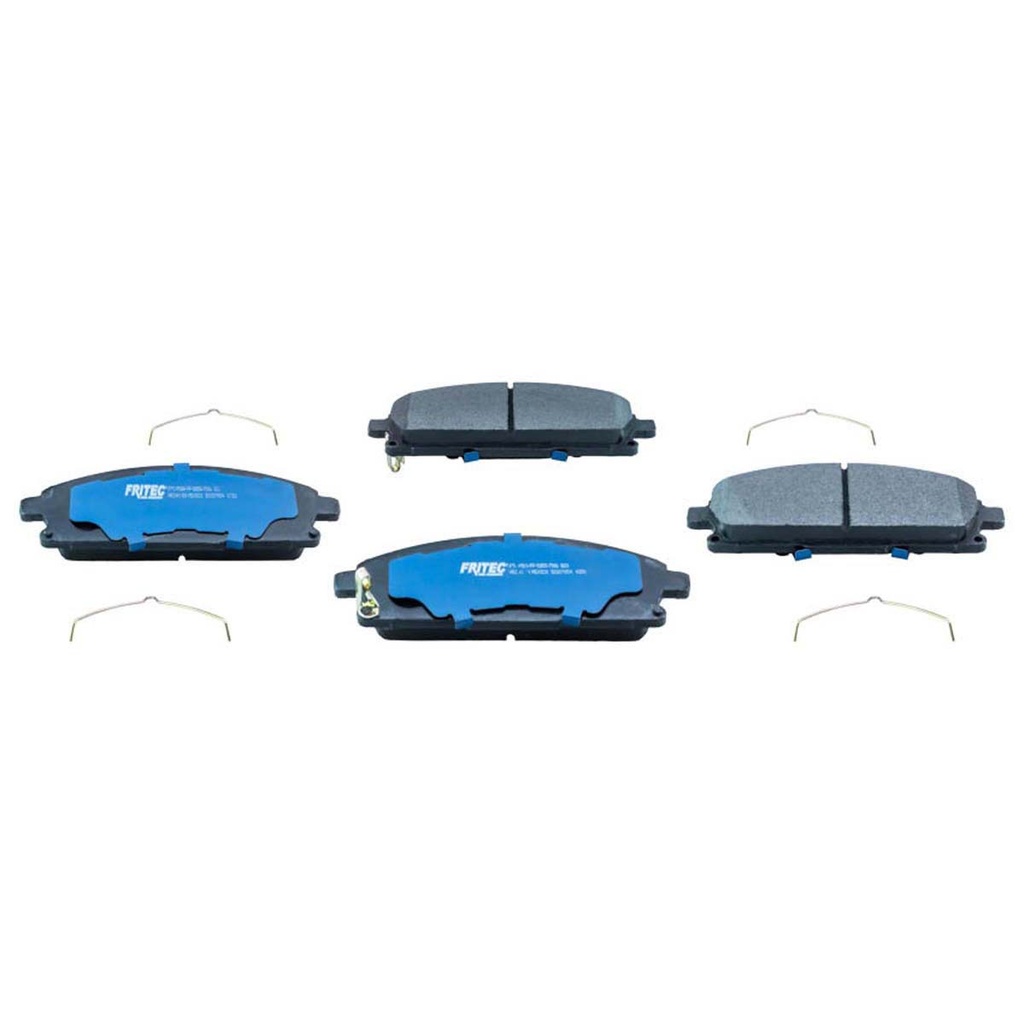 Pastilla para freno de disco Fritec. Formula Semimetallic Azul. Delantera Fritec M-7566-Z1