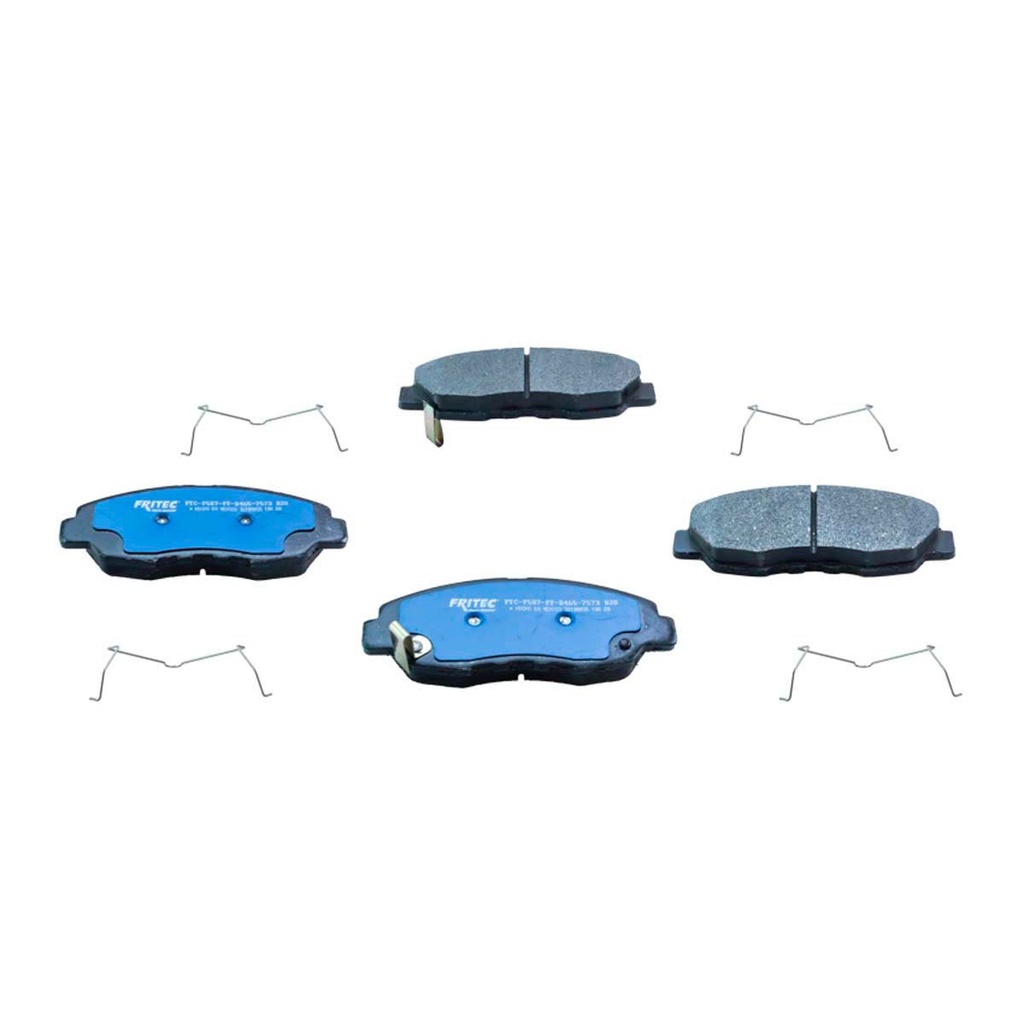 Pastilla para freno de disco Fritec. Formula Semimetallic Azul. Delantera Fritec M-7573-Z