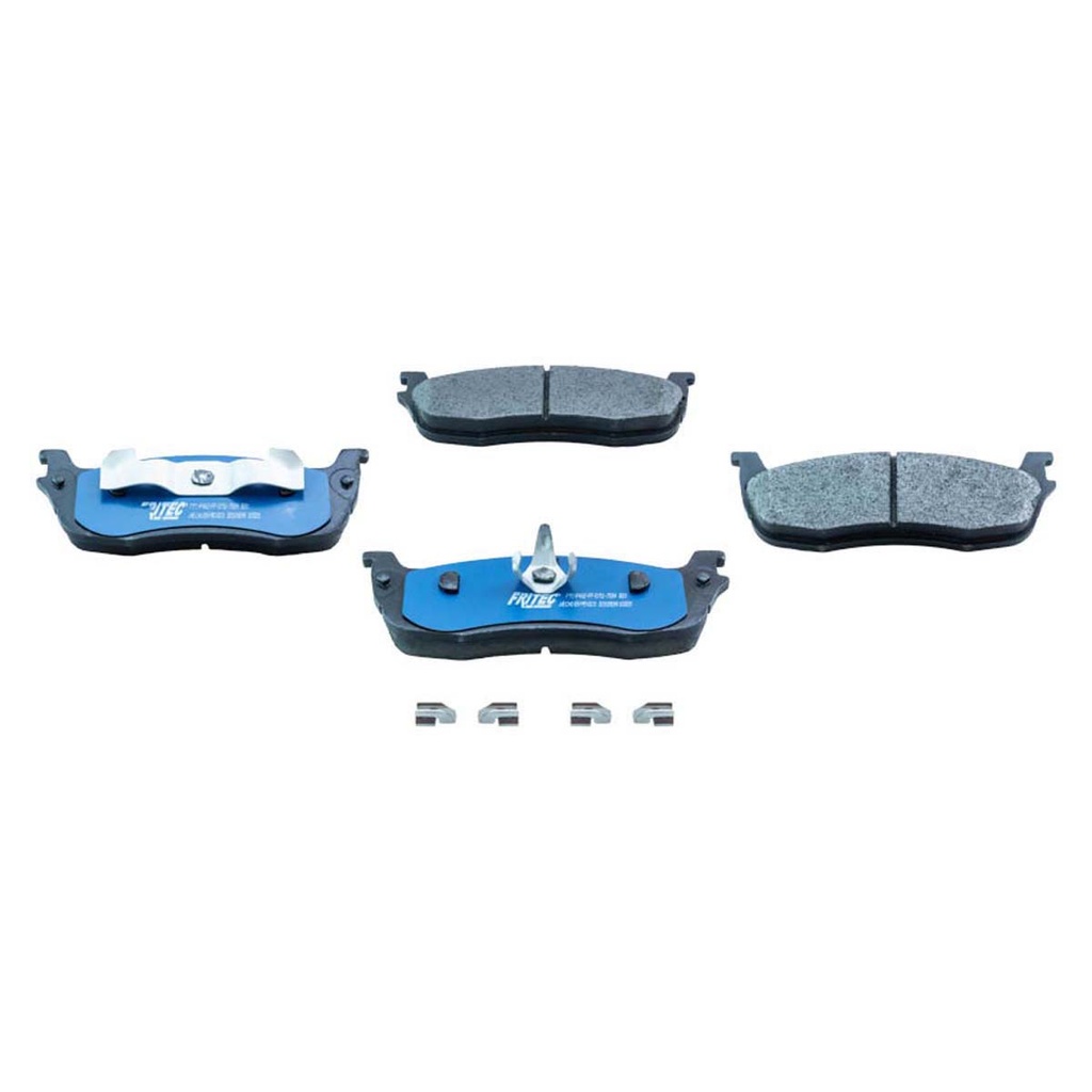 Pastilla para freno de disco Fritec. Formula Semimetallic Azul. Trasera Fritec M-7584-Z