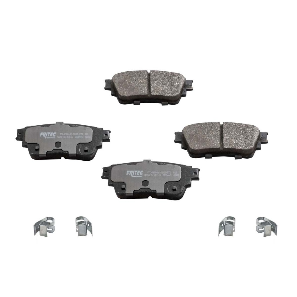 Pastilla para freno de disco Fritec. Formula Ceramic Specific. Trasera Fritec SPC-9372-Z
