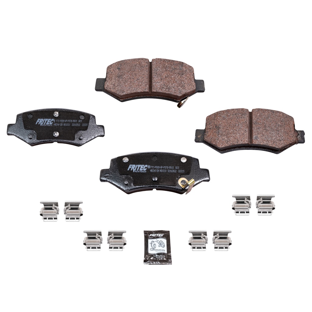 Pastilla para freno de disco Fritec. Formula Ceramic Specific. Trasera Fritec SPC-95X3-Z