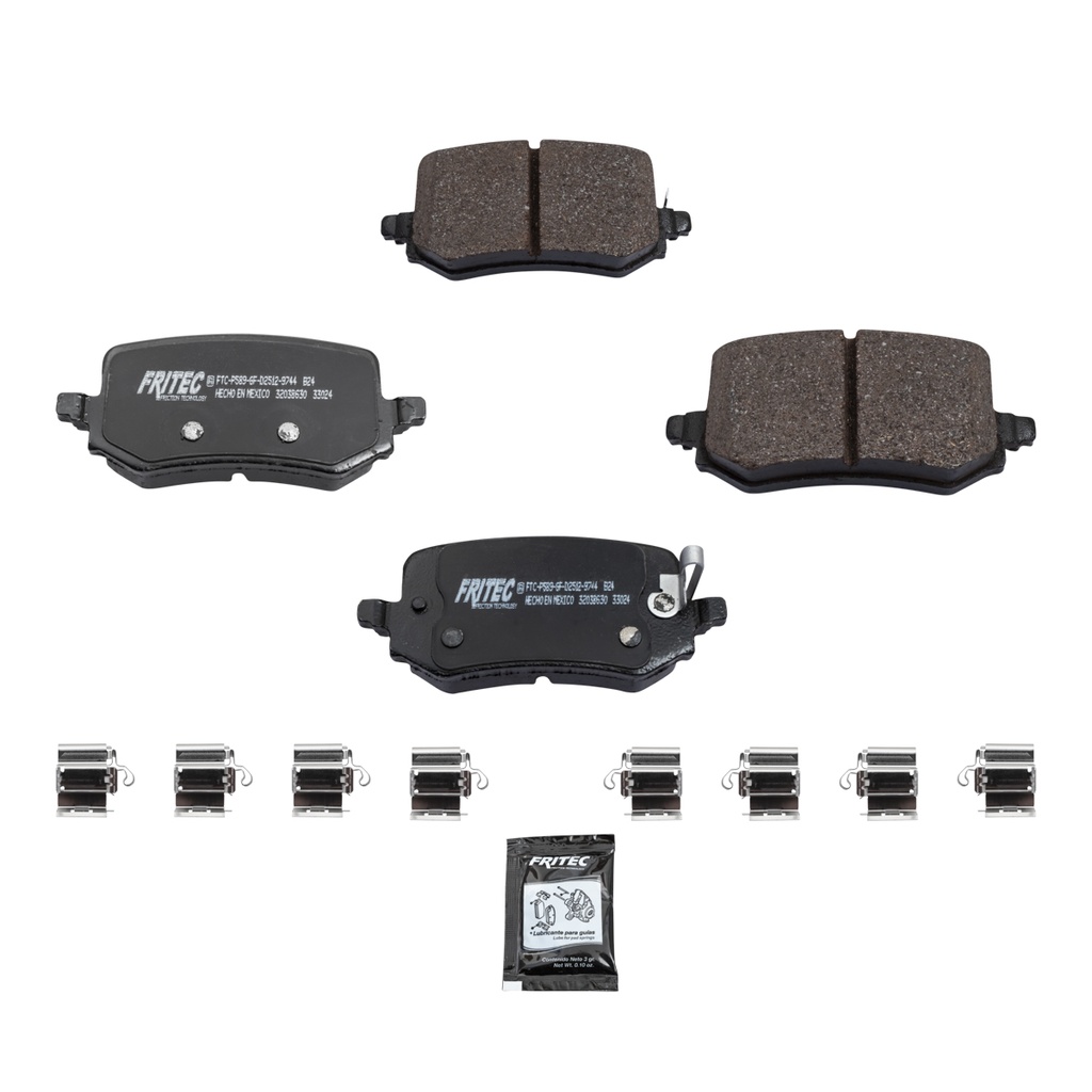 Pastilla para freno de disco Fritec. Formula Ceramic Specific. Trasera Fritec SPC-9744-Z