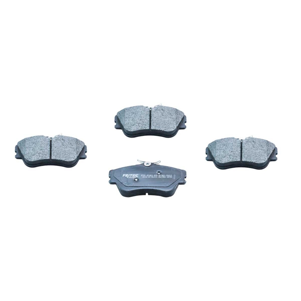 Pastilla para freno de disco Fritec. Formula Ceramic HD. Delantera Fritec SHD7612-Z