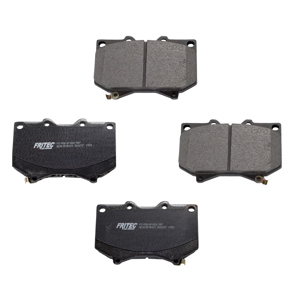 Pastilla para freno de disco Fritec. Formula Ceramic HD. Delantera Fritec SHD7687-Z