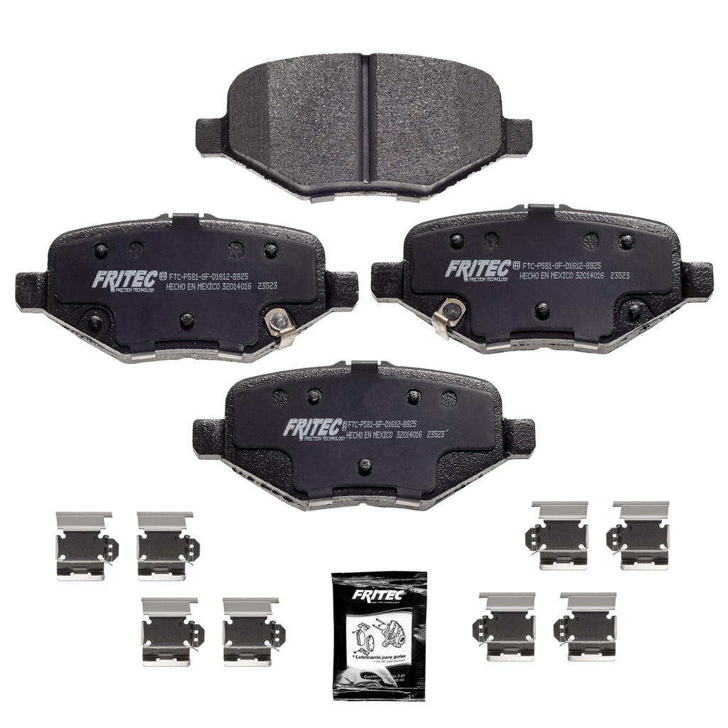 Pastilla para freno de disco Fritec. Formula Ceramic HD. Trasera Fritec SHD8825-Z