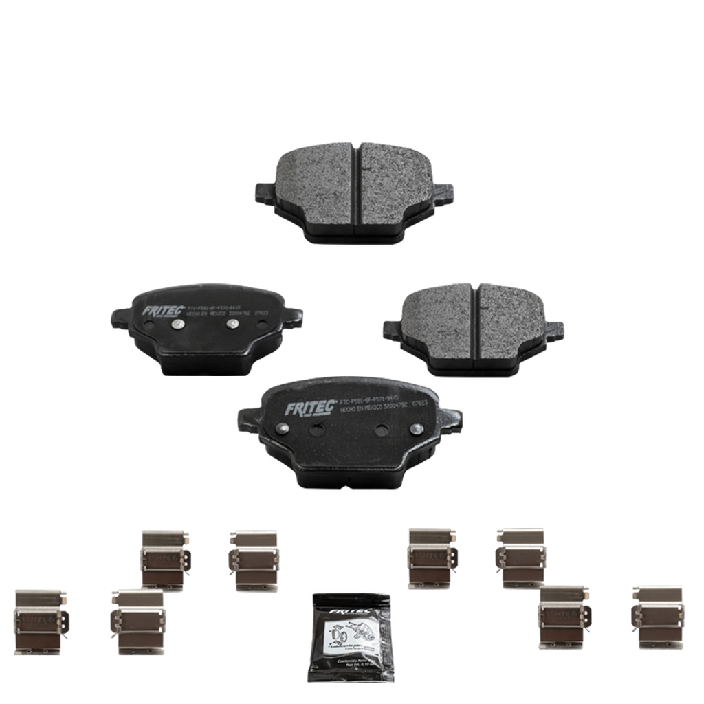 Pastilla para freno de disco Fritec. Formula Ceramic HD. Trasera Fritec SHD94X5-Z
