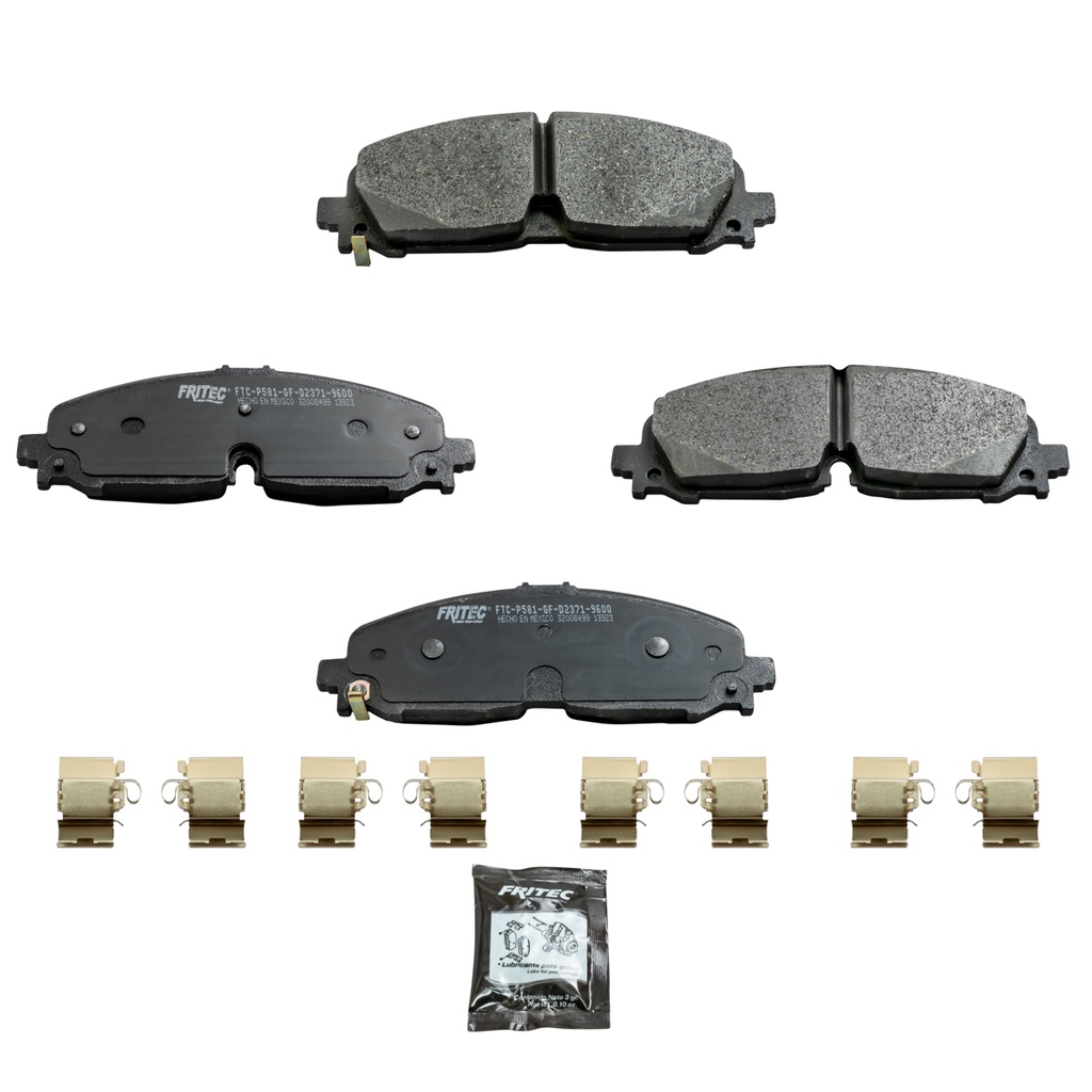 Pastilla para freno de disco Fritec. Formula Ceramic HD. Delantera Fritec SHD9600-Z