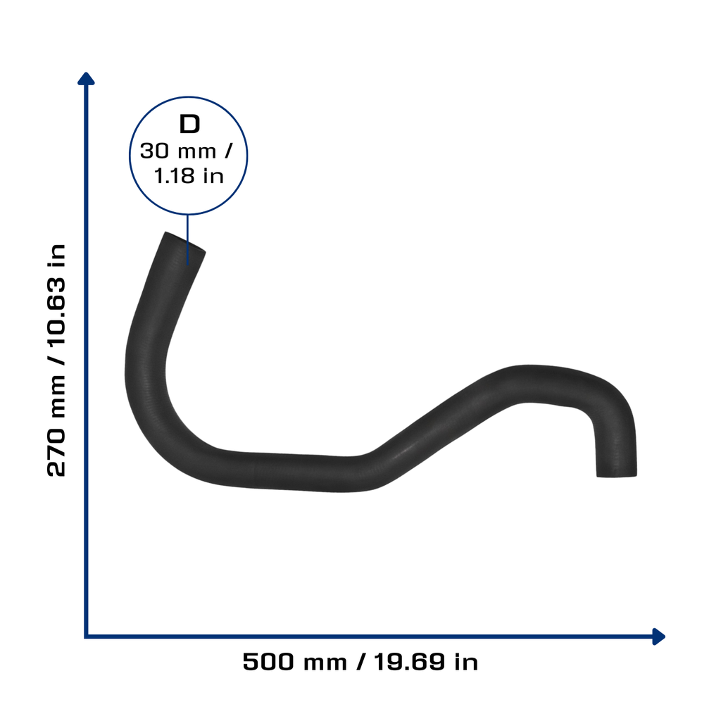 Manguera Radiador CAUPLAS 5174
