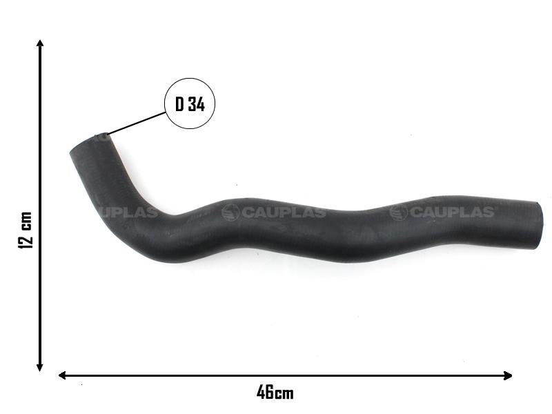 CA-20369 — Manguera Radiador CAUPLAS 20369