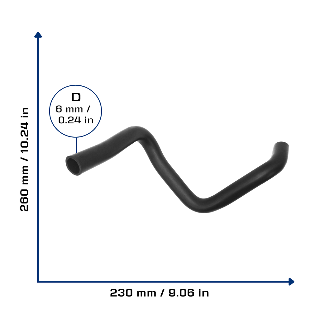 CA-5406 — Manguera Descarga De Gases CAUPLAS 5406