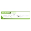 Pastilla para freno de disco Bioceramic. Formula Hibrida LowMet. Delantera BioCeramic BIO 7896-D906