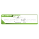 Pastilla para freno de disco Bioceramic. Formula Ceramic LowMet. Delantera BioCeramic BIO 8749-D1541